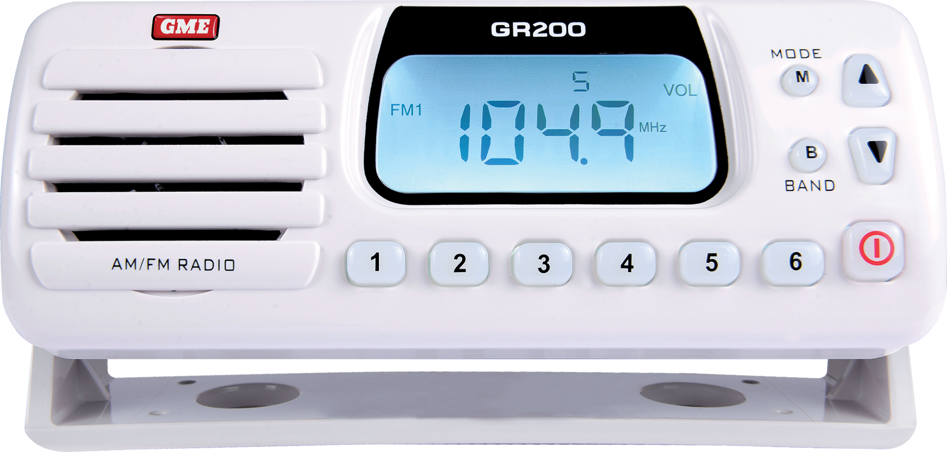 GR200B - AM/FM/VHF Broadcast Radio - Black
