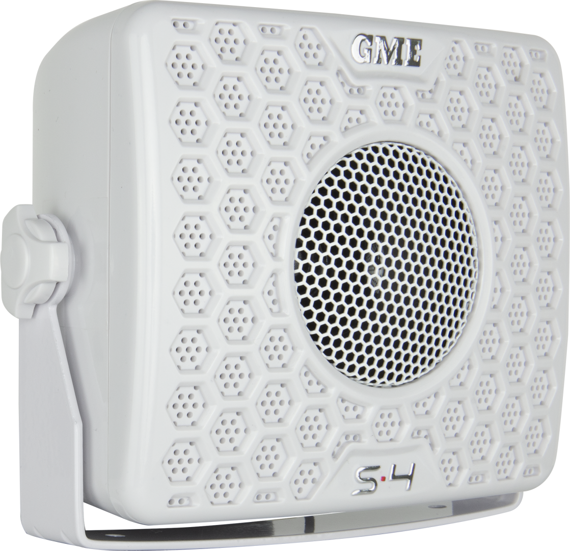 GS400 - 80 Watt IP54 Marine Box Speakers - White